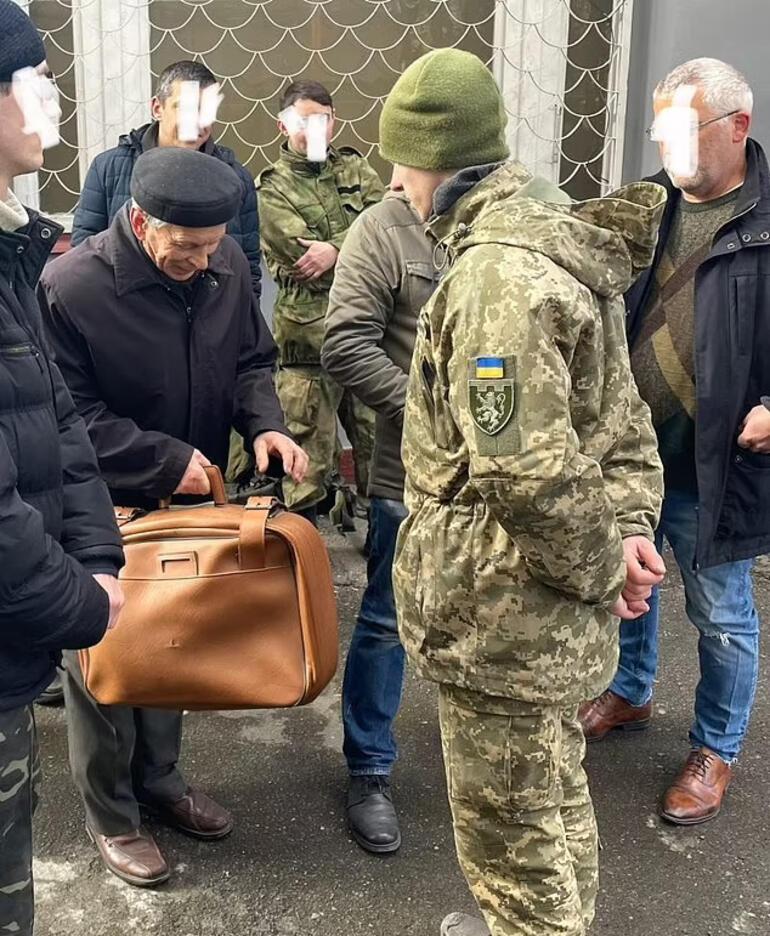 80 yaşındaki yaşlı Ukraynalı savaşmak için başvuru yaptı