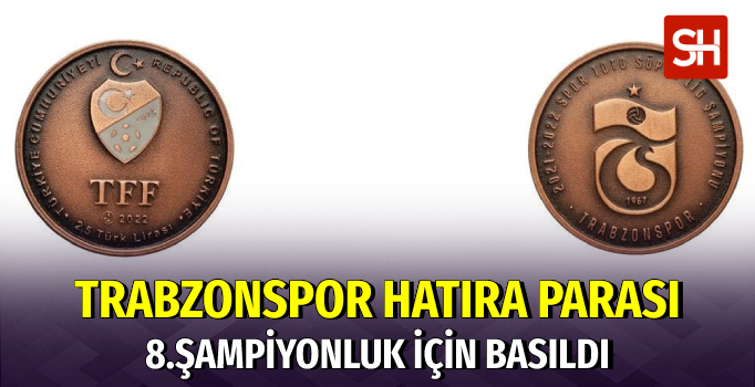 Trabzonspor Hatıra Parası Basıldı