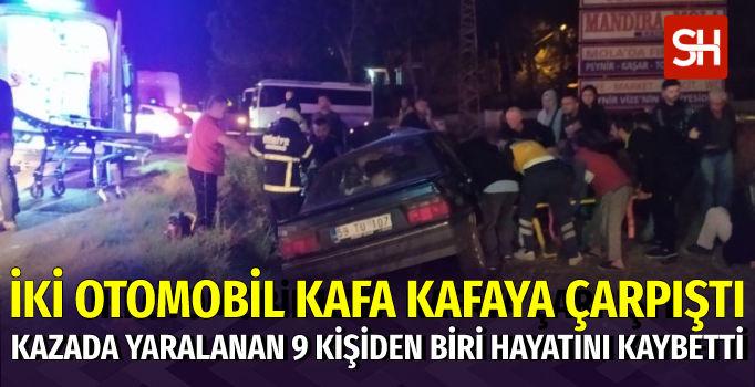 Tekirdağ'da Feci Kaza: 1 Ölü 8 Yaralı