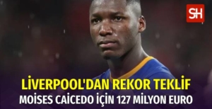 Liverpool, Moises Caicedo’yu Rekor Ücretle Transfer Ediyor