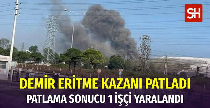 Samsun'da Demir Çelik Fabrikasında Patlama