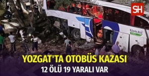 Yozgat Sorgun'da Otobüs Kazası
