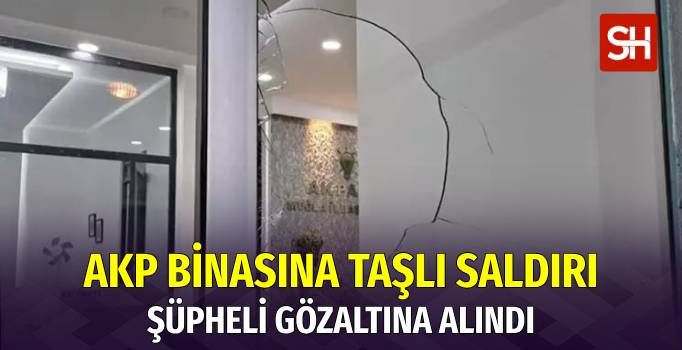 AKP Muğla İl Başkanlığı Binasına Taşlı Saldırı