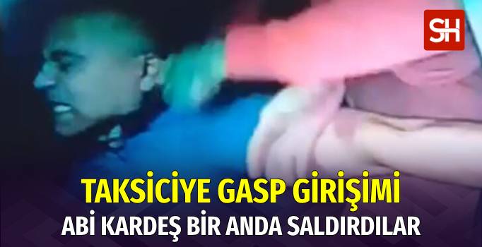 Antalya'da Taksiciye Bıçaklı Gasp Girişimi