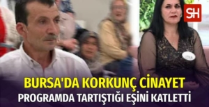 Bursa'da Cani Koca Eşini Sokak Ortasında Katletti