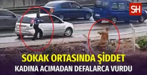 Bursa'da Kadına Kemerli Saldırı