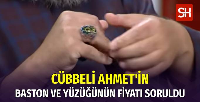 Cübbeli Ahmet'e Programda Yüzüğünün Fiyatı Soruldu