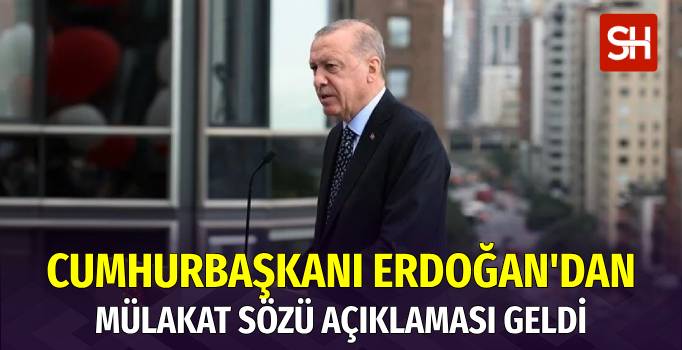 Erdoğan'dan New York'ta Mülakat Sözü Açıklaması