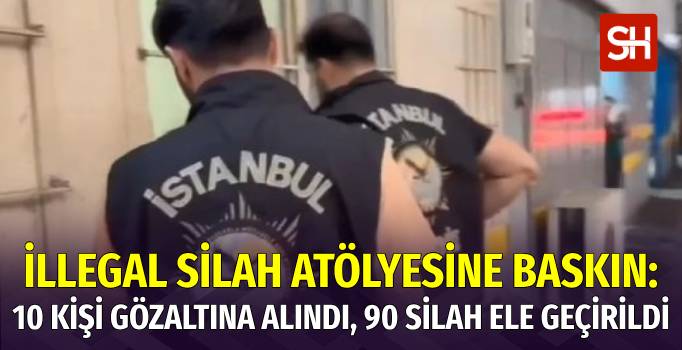 İstanbul’da Silah İmalatı Yapan Şebekeye Operasyon