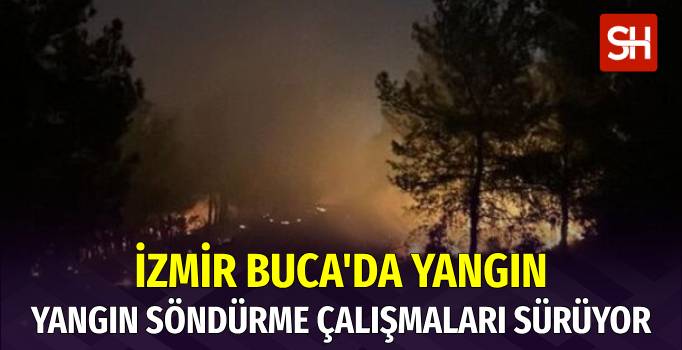 İzmir Buca'da Orman Yangını