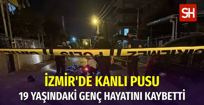 İzmir'de Motorsikletliye Kanlı Pusu: 1 Ölü 1 Yaralı