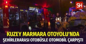 Kuzey Marmara Otoyolu'nda Dehşet Kaza: 2'si Ağır 3 Yaralı