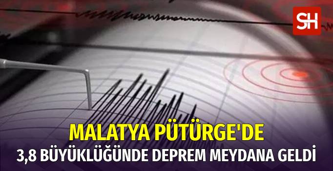 Malatya'da 3,8 Büyüklüğünde Deprem
