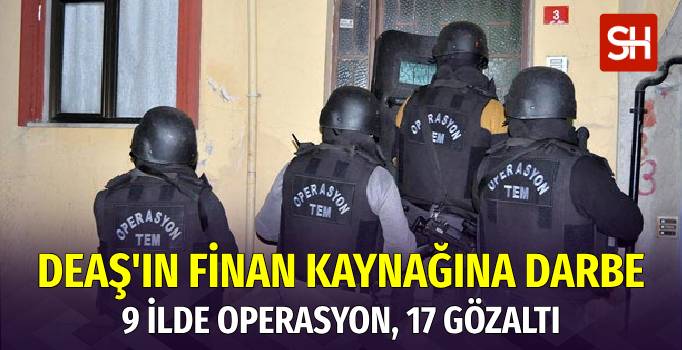 Tekirdağ Merkezli DEAŞ Operasyonu: 17 Gözaltı