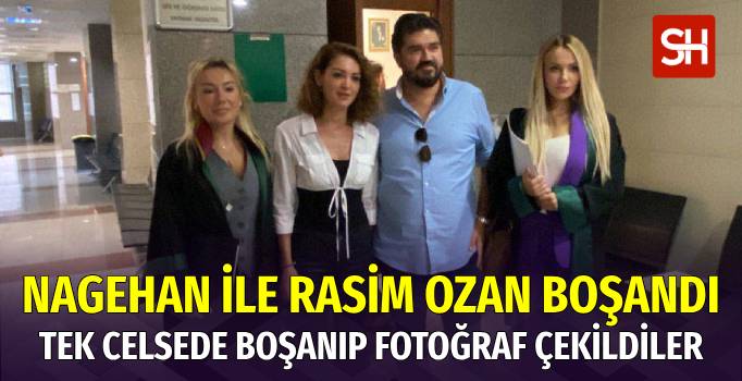 Nagehan Alçı ile Rasim Ozan Kütahyalı Boşandı