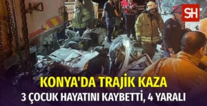Konya Karatay'da Yürekleri Dağlayan Trafik Kazası