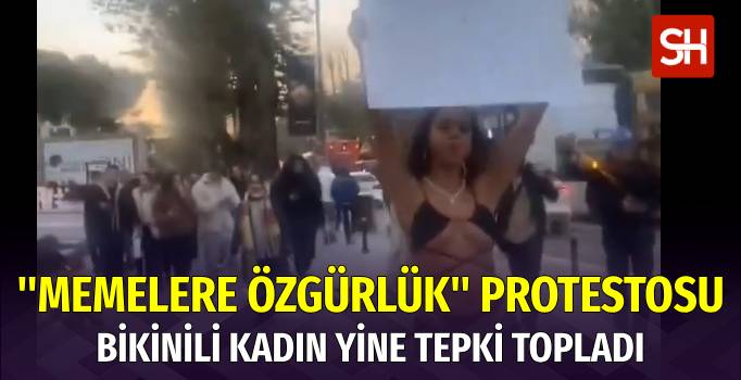 Kadıköy'de Bikini ile Gezen Kadına Tepki
