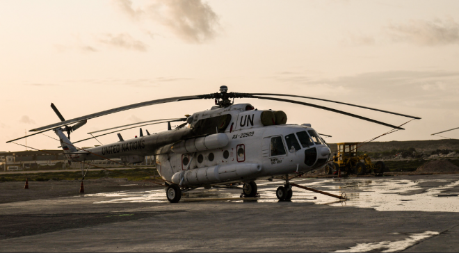 BM Helikopteri Somali'de Eş-Şebab Tarafından Alıkonuldu