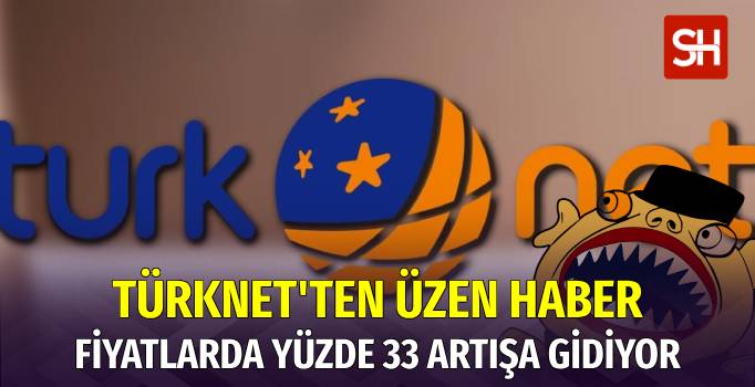 TurkNet'ten Abonelik Ücretlerine Büyük Zam