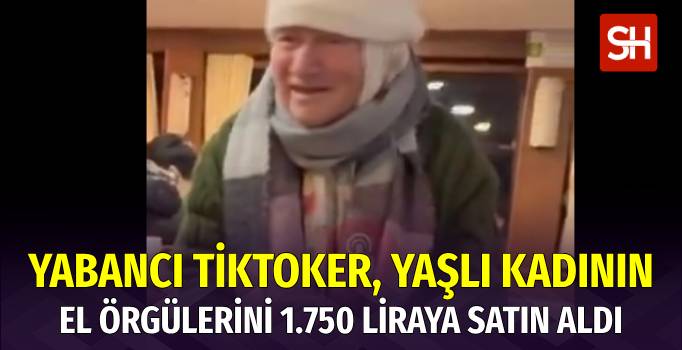 Kadıköy Vapurunda Yabancı Tiktoker, Yaşlı Kadına El Örgülerine 1.750 TL Ödedi