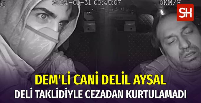 Taksici Oğuz Erge'nin Katili Delil Aysal'ın Cezai Ehliyeti Tam Çıktı