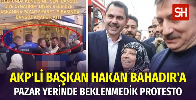 Vatandaş Kendisini Tehdit Eden AKP'li Başkana Dansöz Elbisesi Fırlattı