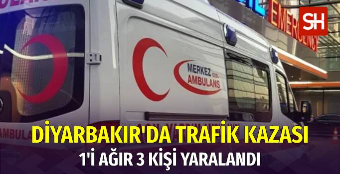 Diyarbakır-Bingöl Kara Yolunda Trafik Kazası: 1'i Ağır 3 Yaralı