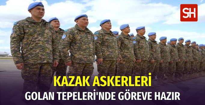 Kazakistan'dan Barış Gücü, BM Golan Tepeleri Görevine Başladı