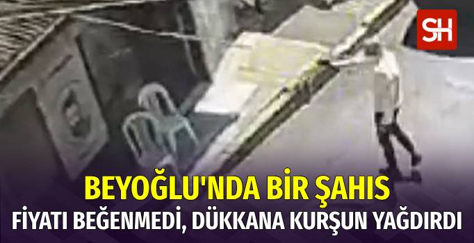 Beyoğlu'nda Bir Şahıs 150 Lira Tıraş Ücretini Pahalı Bulunca Dükkanı Kurşunladı