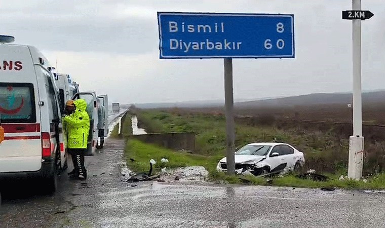 Diyarbakır'da Trafik Kazası: Dört Kişi Yaralandı