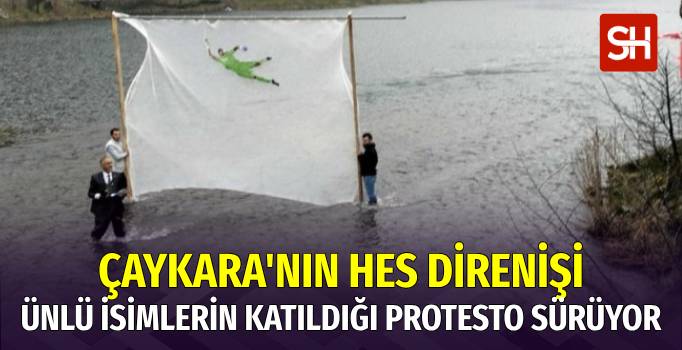 Trabzon'da HES Projesine Yönelik Protestolar Devam Ediyor