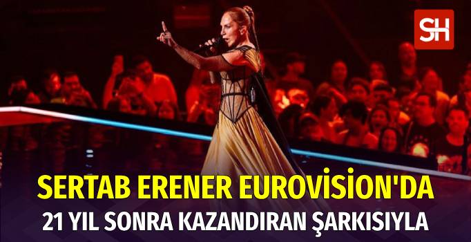 Sertab Erener 21 Yıl Sonra Yeniden Eurovision'da Sahne Aldı