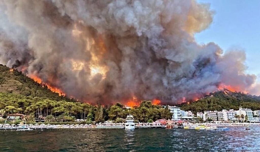 Marmaris'te Orman Yangını Şüphelileri Gözaltında